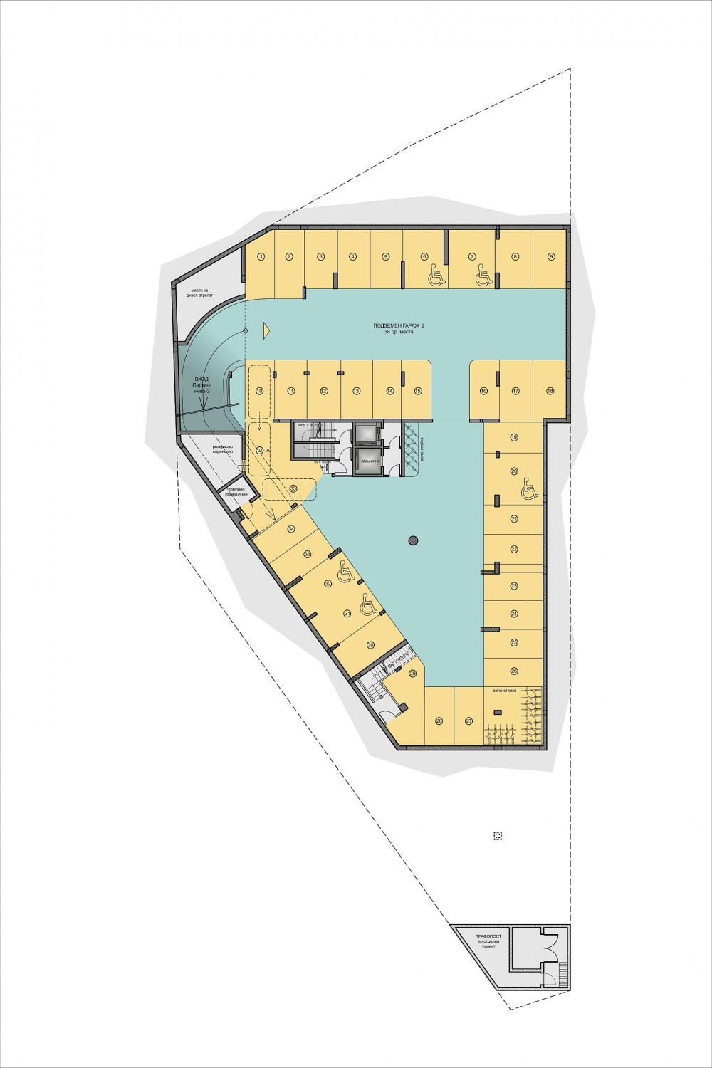 Общ изглед на етажа